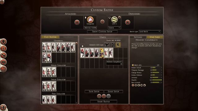 Total War Rome 2: Baktria Faction Unit Overview смотреть онлайн