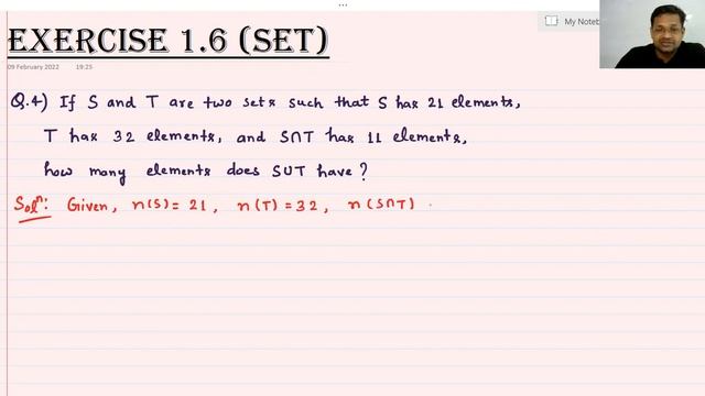 Set Theory (NCERT) | Class 11 | Q.4(Exercise 1.6) | Lecture-45 смотреть онлайн