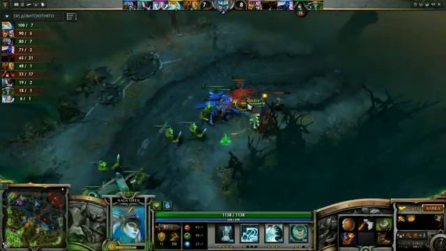Гайд по Naga Siren Carry by Loda смотреть онлайн