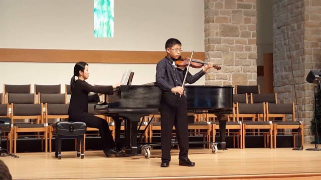Ryan's Studio Recital: Accolay Concerto #1 In A Minor