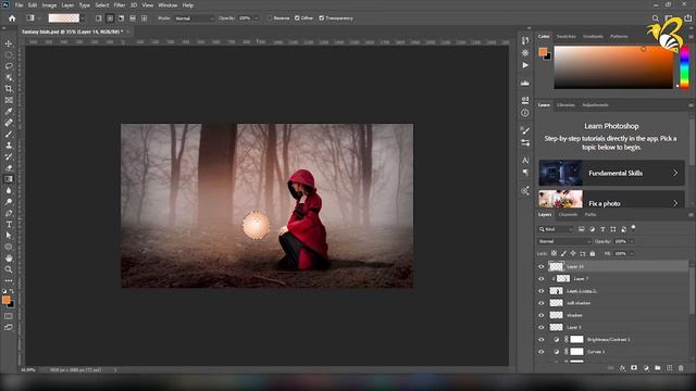 How to Create an Advanced Energy Ball with Light Effects in Photoshop смотреть онлайн