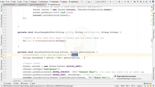 Firebase Social Media App - 27 Share Post смотреть онлайн