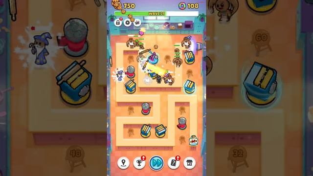 Cookies TD - Idle TD Endless Idle Tower Defense - Gameplay Walkthrough Part 2 (Android, iOS) смотреть онлайн