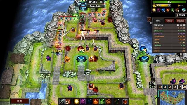 Element TD 2: Final Campaign Chapter 4 M28 3 Stars Gameplay Walkthrough (No Commentary, PC) смотреть онлайн