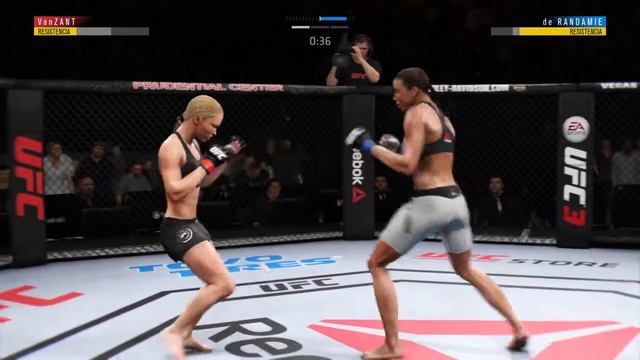Paige Vanzan vsDe Randamie EA SPORTS™ UFC® 3_ смотреть онлайн