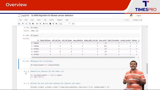 Implementing KNN Algorithm for detecting Breast Cancer смотреть онлайн