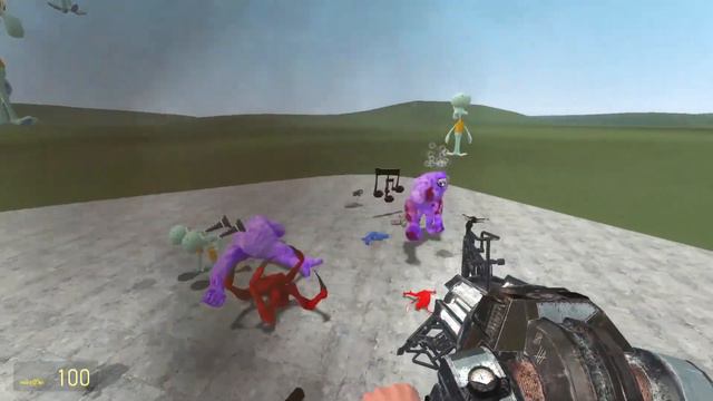 ALL Slendytubbies 3 VS Squidward -SPONGE BOB NEXTBOTS PACK in Garry's Mod смотреть онлайн