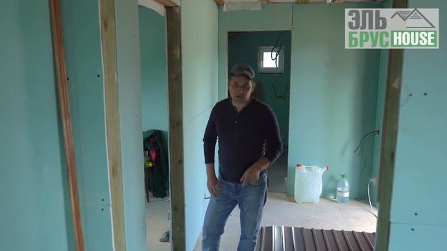 Хит продаж - каркасный дом по проекту "Восток" 9х7 метров "под ключ" смотреть онлайн