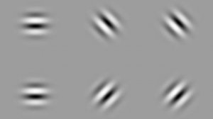 Пятна Габора для тренировки глаз.