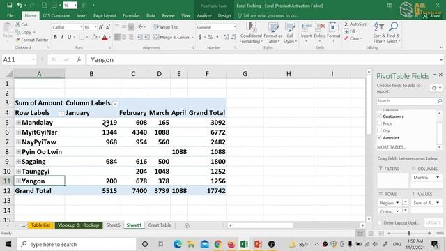 ✅ Excelမှာ Pivot Tableအသုံးပြုပြီး summaryလုပ်နည်း смотреть онлайн