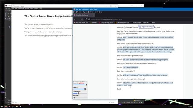 making a game with CoPilot & GPT-2, Episode #1: A Really Good Game смотреть онлайн