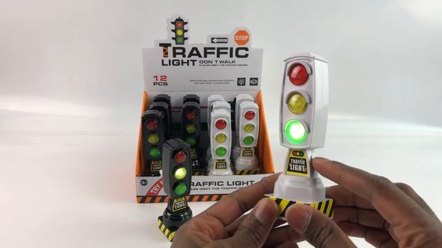 Игрушечный светофор «Traffic Light» 6636, 13 см., работает от батареек, свет, звук / Микс смотреть онлайн
