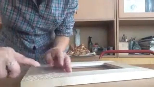 Последняя работа с угловой стамеской. смотреть онлайн