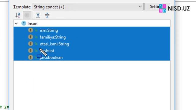 Java dasturlash tilidan darslar 25 toString metodini tatbiq qilamiz смотреть онлайн