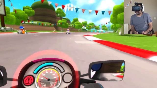 VR karts - Juego de Carreras en Realidad Virtual - HTC Vive смотреть онлайн
