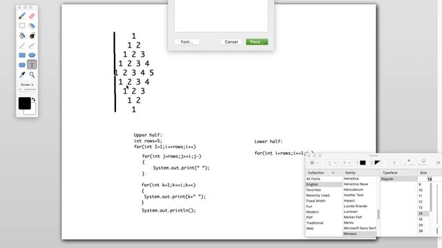 6.Number patterns in java - Program to print diamond number pattern with for loop смотреть онлайн