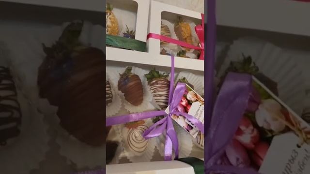 Клубника в шоколаде. Рецепт керек болса + койып кетиниз смотреть онлайн