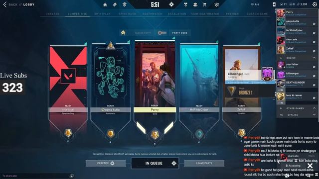 Jett Only Speedrun.......... | !Giveaway On 500Subs | VALORANT INDIA LIVE #valorant смотреть онлайн