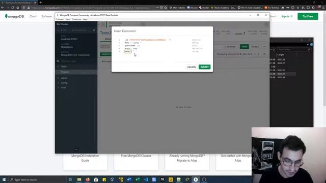 Conexão e CRUD no MongoDB Compass смотреть онлайн