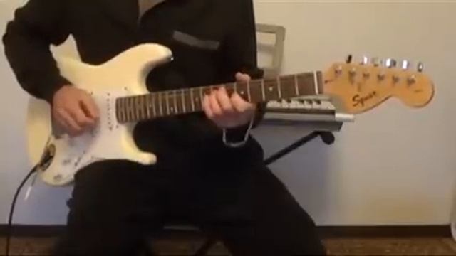 line 6 UX1. Гитарное соло в домашних условиях. Композиция "Океан" смотреть онлайн