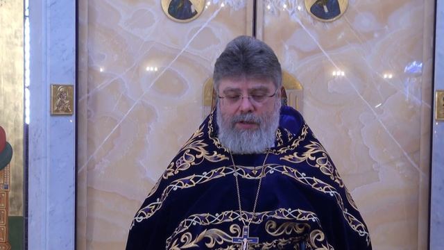 Слово перед причастием о. Григория Григорьева 29 апреля 2021 г. смотреть онлайн