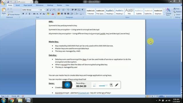 KMS (KEY MANAGEMENT SERVICE) _ Creation of key смотреть онлайн