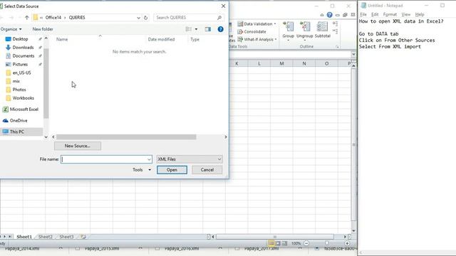 Excel - How to open XML file in Excel 2010? смотреть онлайн