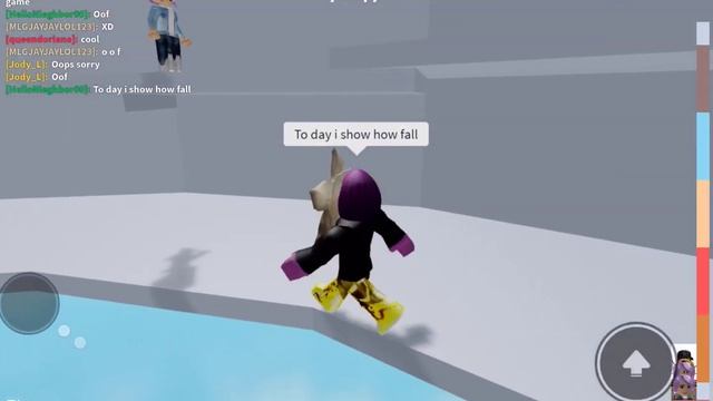 How to fall | ROBLOX смотреть онлайн