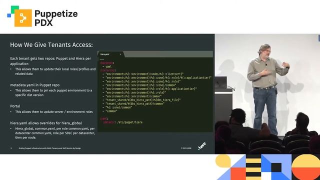 Scaling Puppet Infrastructure w/ Multi-Tenancy and Self-Service by Design - Frank Branham & Jerry Y смотреть онлайн