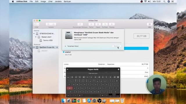 CARA MEMBUAT BOOTABLE INSTALLER MACBOOK || Downgrade Mac Os Ke High Sierra