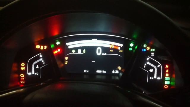 Honda CRV 2017 1.5 VTEC Turbo meter self test смотреть онлайн