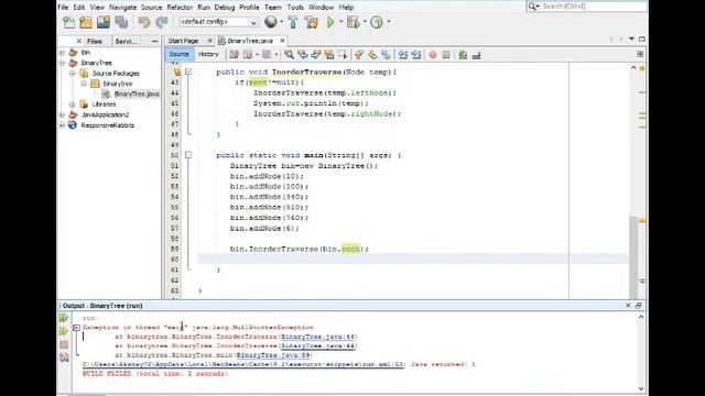 Binary Search Tree implementation in JAVA смотреть онлайн