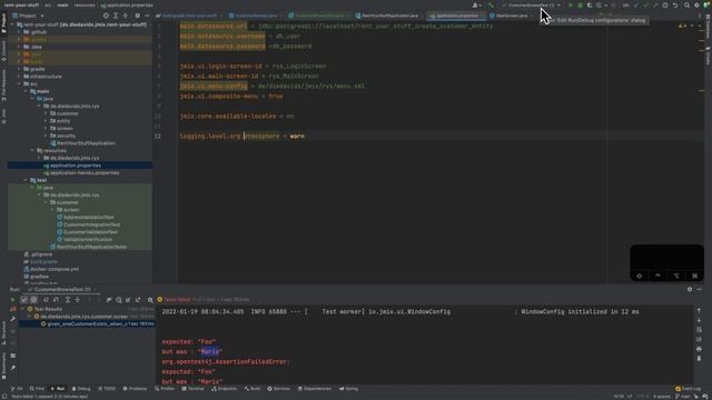 [Jmix rent-your-stuff] #8 - Ensure Customers are loaded in UI смотреть онлайн