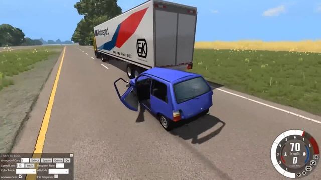ПОГОНЯ ЗА ПЬЯНЫМ ДАЛЬНОБОЙЩИКОМ! ЗРЯ СТАРАЛИСЬ | BeamNG.drive смотреть онлайн