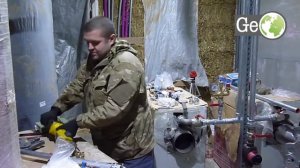 Монтаж оцинкованных труб