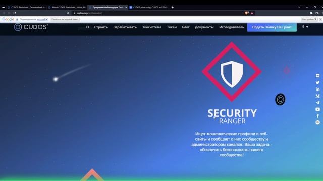 2000$ в месяц за амбассадорскую программу CUDOS смотреть онлайн