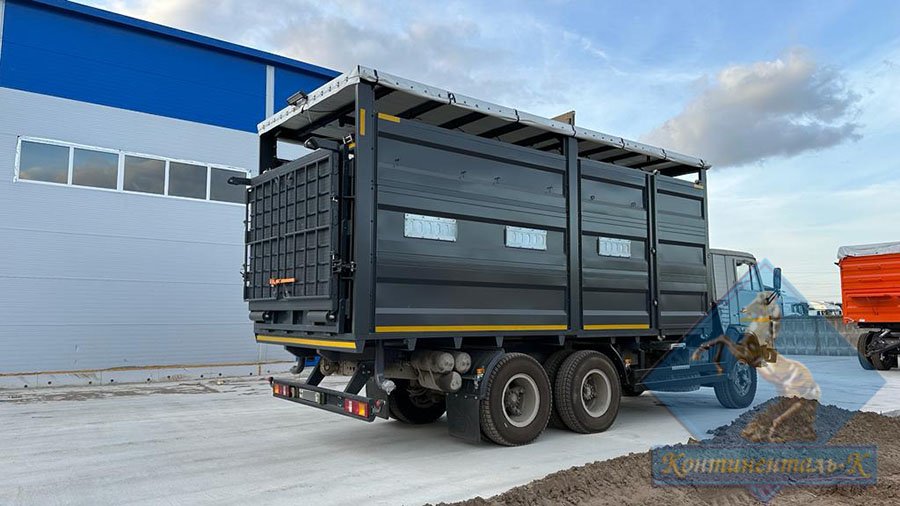 Изготовили и установили скотовозную площадку на шасси Камаз-53215 нашего Заказчика... смотреть онлайн