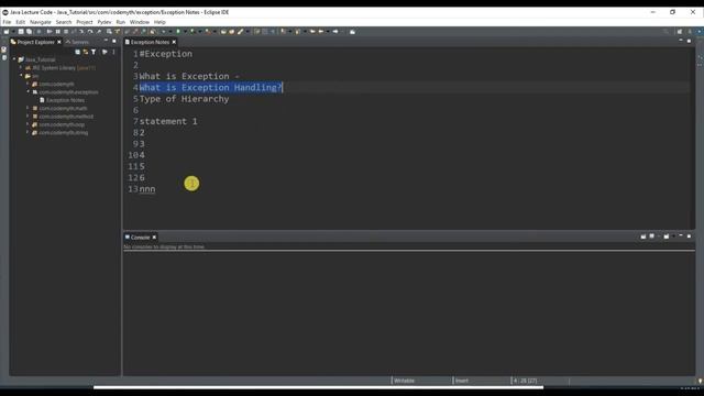 Basic of Exception Handling in Java (HINDI) | CodeMyth смотреть онлайн