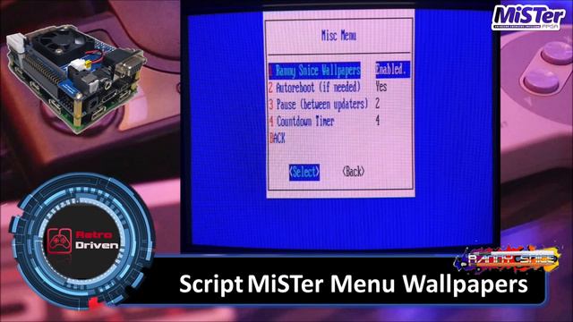 MiSTer FPGA : MiSTer Menu Wallpapers смотреть онлайн