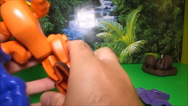 NEW JURASSIC WORLD HERO MASHERS TYRANNOSAURUS REX 2015 FIGURE Unboxing, Review By WD Toys смотреть онлайн