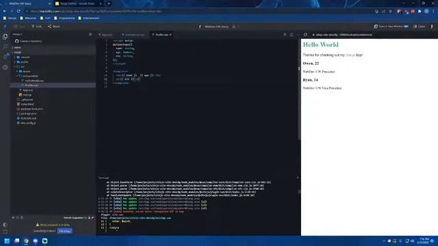 Vue.js Basics смотреть онлайн
