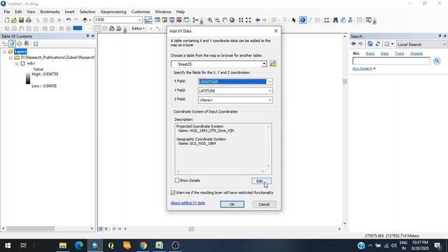 ArcGIS Tutorial # 14 | Import GPS Coordinates from Excel to ArcGIS смотреть онлайн