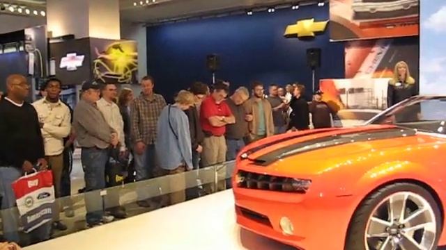 Chevrolet Camaro Convertible Concept at NAIAS '07 (video 2) смотреть онлайн