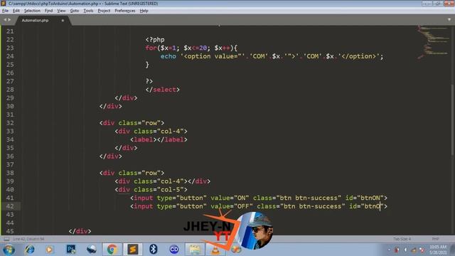 PHP TO ARDUINO USING COM PORT | FILE OPEN & WRITE | AUTOMATION IN PHP AND ARDUINO | ARDUINO BASICS смотреть онлайн