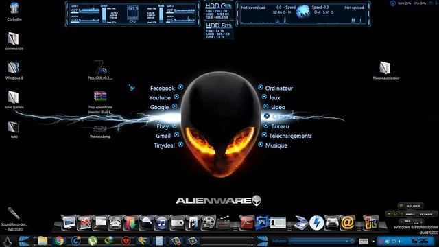 icon pack AlienWare Invader Blue tuto fr + lien direct смотреть онлайн