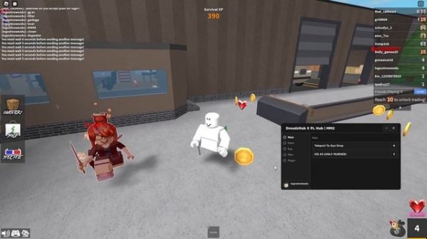 Roblox MM2 Op Script God Mode Auto Farm Kill All Esp And More
