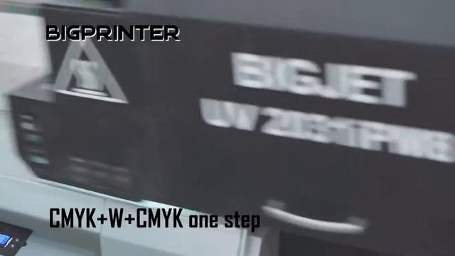 BIGPRINTER different way of printing on glass with and without white color (short version) смотреть онлайн