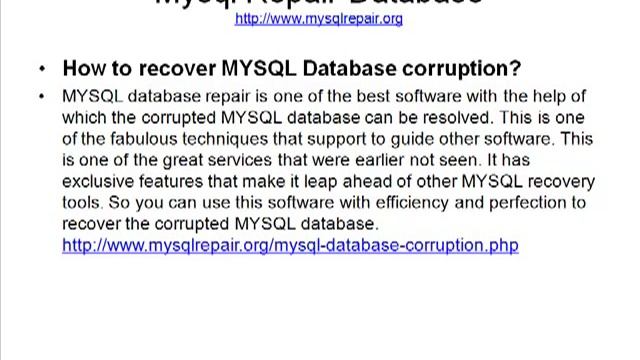 My SQL Repair Database.pptx.mp4 смотреть онлайн
