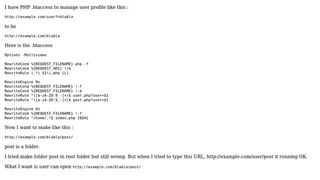 PHP .htaccess redirect to a folder смотреть онлайн