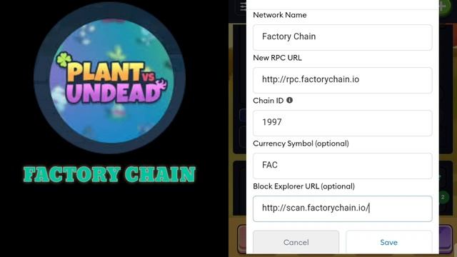 HOW TO SET UP FACTORY CHAIN l PVU l ADD TOKEN FUSD AND FPVU смотреть онлайн